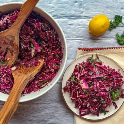 Fresh & Easy Turkish Red Cabbage Salad Recipe The Sweet, Simple Things