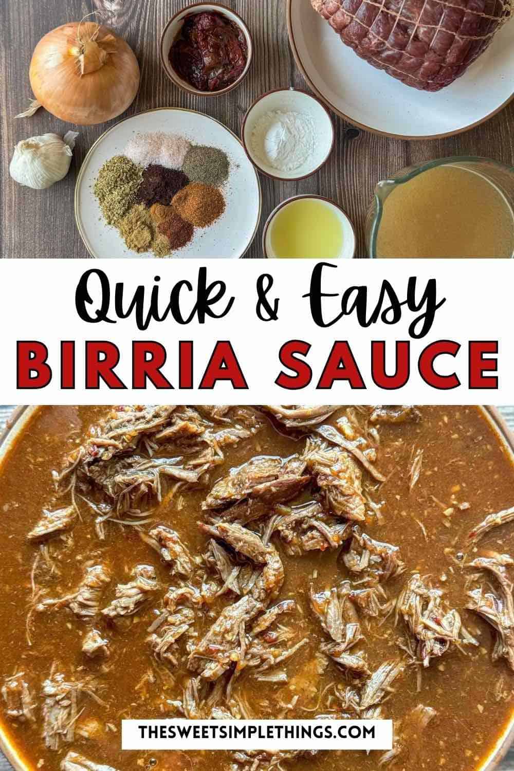 Easy Quick Birria Sauce Recipe for Tacos More